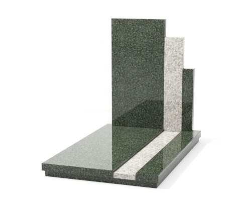 Комбинированный памятник из гранита КМ-10