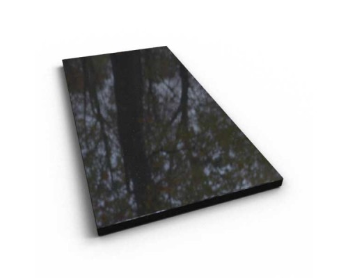 Надгробная плита №2 чёрный гранит 600руб.