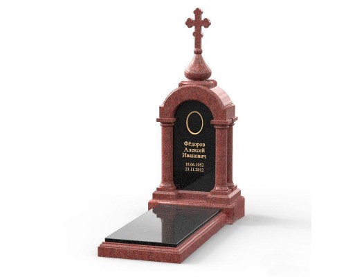 Часовня памятник из гранита КМ-7