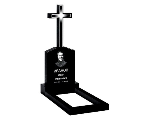 Памятник из гранита крест К-2 от 2000 руб.
