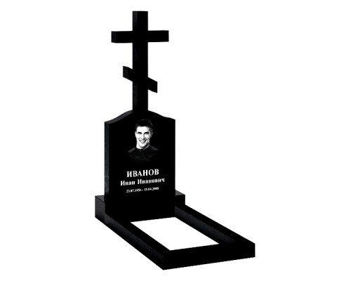 Памятник из гранита крест К-8 от 2000 руб.