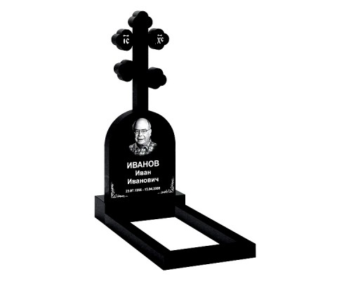 Памятник из гранита крест К-11 от 2000 руб.