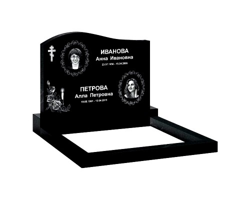 Памятник из гранита B-4 от 1600 руб.