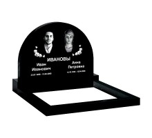 Памятник из гранита B-26 от 1600 руб.