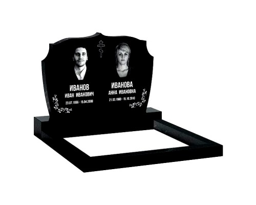 Памятник из гранита B-30 от 1600 руб.