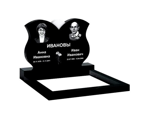 Памятник из гранита B-32 от 1600 руб.