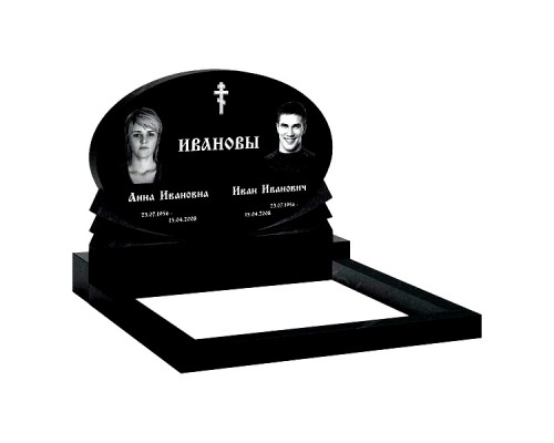 Памятник из гранита B-34 от 1800 руб.