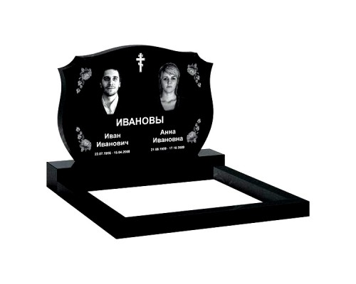 Памятник из гранита B-35 от 1800 руб.