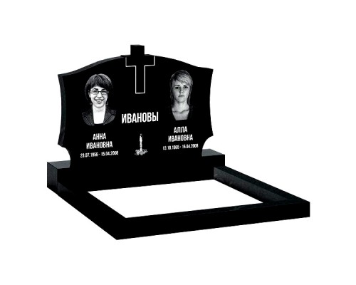 Памятник из гранита B-39 от 1900 руб.