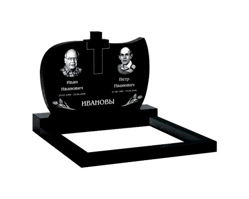 Памятник из гранита B-40 от 1800 руб.