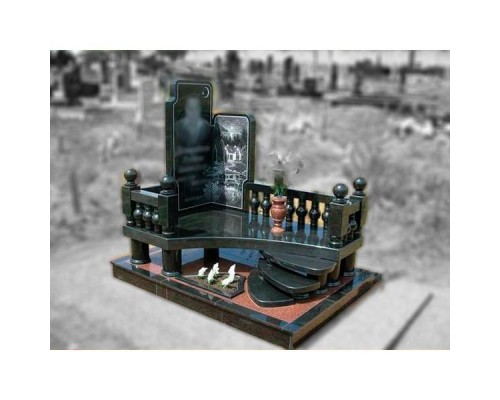 Мемориальный комплекс  из гранита  РК-5 договорная