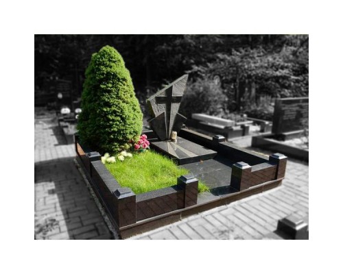 Мемориальный комплекс  из гранита  РК-6 договорная